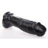 Hung System Gode Zac S 17 x 6 cm Noir